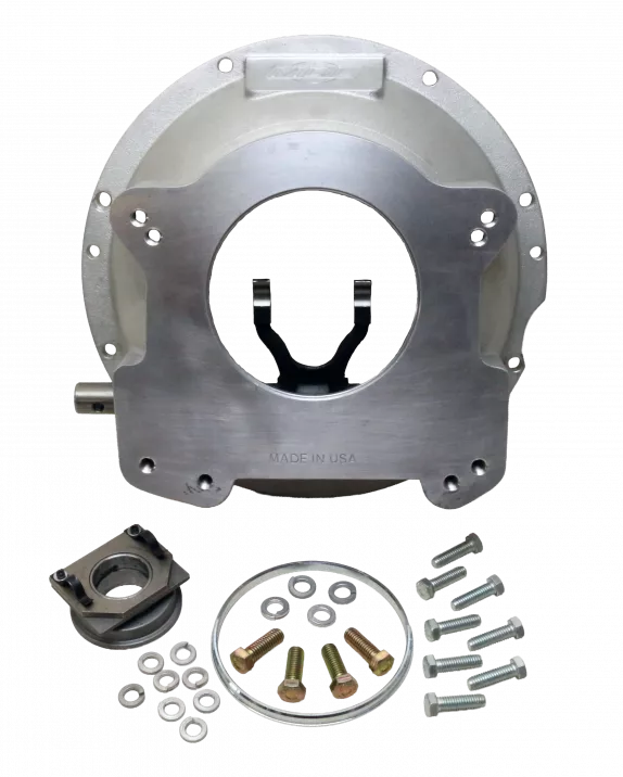Flathead V8 Adapter Bellhousing | 1932-1950 Ford/Mercury | TKO/TKX Round Fork Shaft